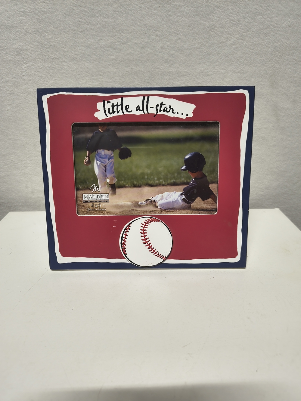 Vintage Baseball Picture Frame